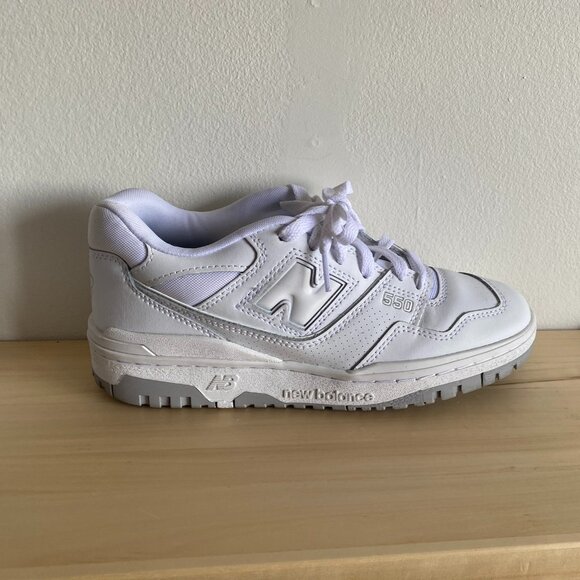 New Balance 550 White/Grey - Picture 6 of 10